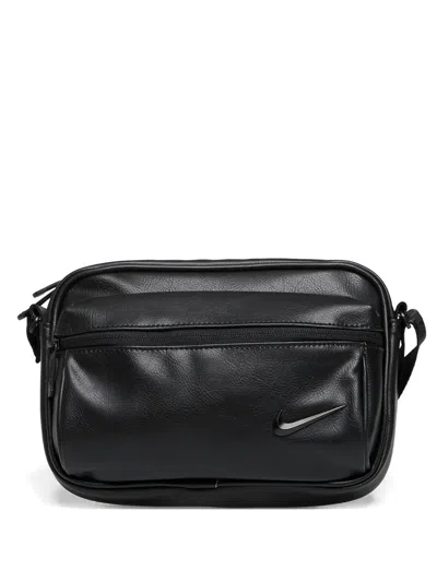 Nike Zipped Heritage Premium Messenger Bag In Black