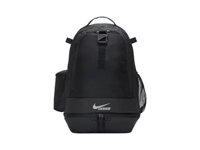 Pre-owned Nike Zone Lacrosse 34l Backpack In Black