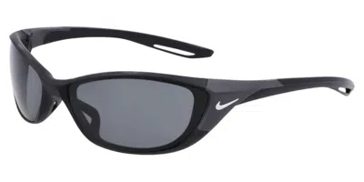Pre-owned Nike Zone Sunglasses In Matte Black/polarized Gray (dz7359/010) In Multi