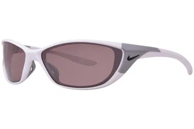 Pre-owned Nike Zone Sunglasses In Matte White/road (dz7357/100)