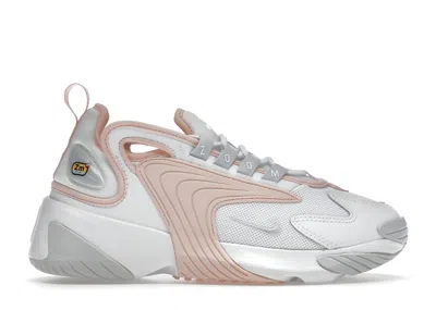 Pre-owned Nike Zoom 2k Icon Clash (women's) Sneakers In White/aura/washed Coral