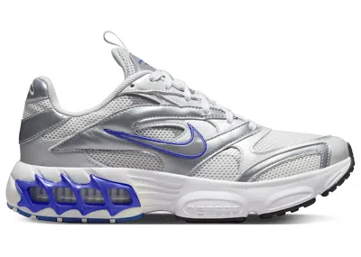 Pre-owned Nike Zoom Air Fire Blue (women's) Sneakers In Photon Dust/pure Platinum/metallic Silver