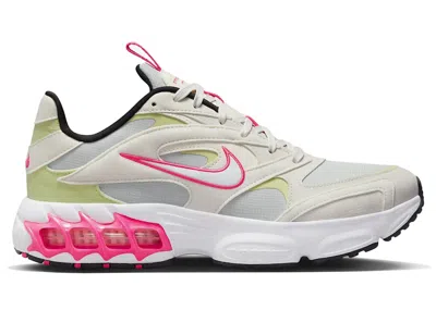 Pre-owned Nike Zoom Air Fire (women's) Sneakers In Light Silver/hyper Pink/olive Aura