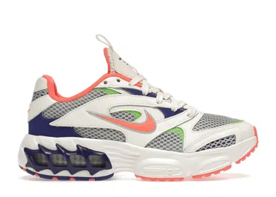 Pre-owned Nike Zoom Air Fire (women's) Sneakers In Sail/hyper Crimson/pale Ivory