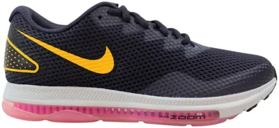 Pre-owned Nike Zoom All Out Low 2 (women's) Sneakers In Gridiron/laser Orange/black