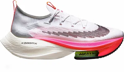 Pre-owned Nike Zoom Alphafly Next % White/pink Mens/womens Running 2021 Authentic