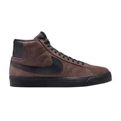 Pre-owned Nike Zoom Blazer Mid Sb 'brown Black' | Men's Size 11