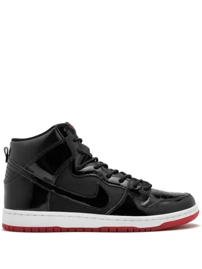 Nike Zoom Dunk High "bred" Sneakers In Black