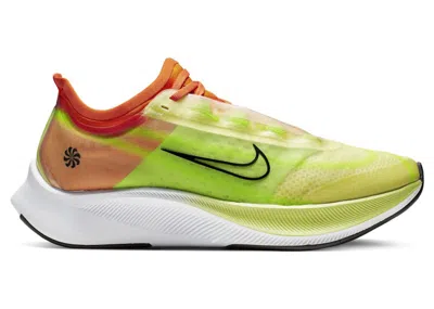 Pre-owned Nike Zoom Fly 3 Rise (women's) Sneakers In Luminous Green/black/starfish