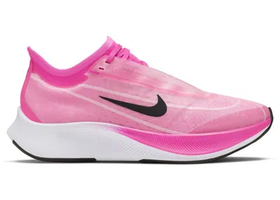 Pre-owned Nike Zoom Fly 3 (women's) Sneakers In Pink Blast/true Berry
