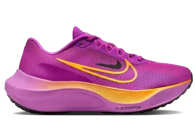 Pre-owned Nike Zoom Fly 5 (women's) Sneakers In Hyper Violet/black/laser Orange