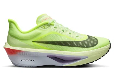 Pre-owned Nike Zoom Fly 6 Barely Off Noir (women's) Sneakers In Barely Volt/blue Tint In Multi