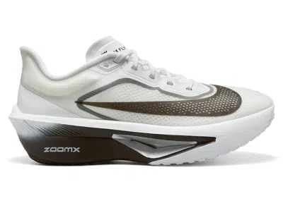 Pre-owned Nike Zoom Fly 6 Black (women's) Sneakers In White/smoke Grey/metallic Silver In Multi