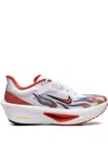 Nike Zoom Fly 6 Rubber-trimmed Mesh Running Sneakers In White