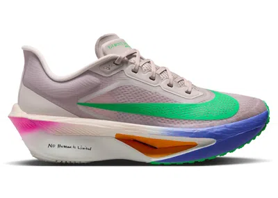 Pre-owned Nike Zoom Fly 6 Eliud Kipchoge No Human Is Limited (women's) Sneakers In Silt Red/persian Violet/fire Pin