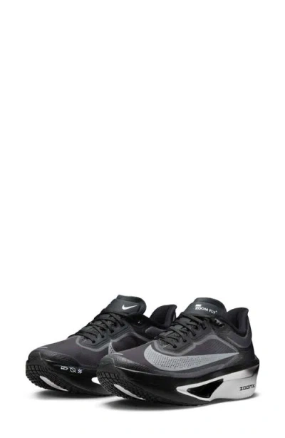 Nike Zoom Fly 6 Running Shoe In Black/light Smoke Grey/white