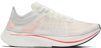 Pre-owned Nike Zoom Fly Sp Breaking 2 (2018) (women's) Sneakers In White/sail/bright Crimson