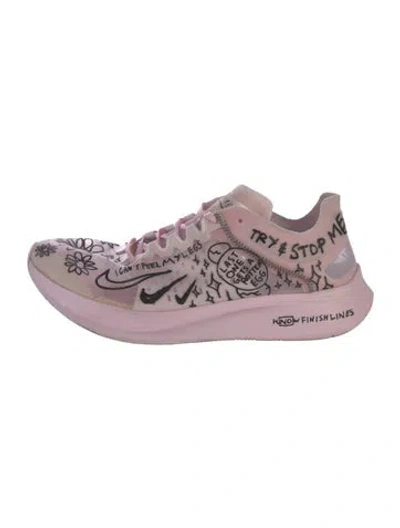 Pre-owned Nike Zoom Fly Sp Fast Nathan Bell Athletic Sneakers In Pink