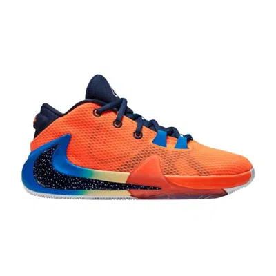 Pre-owned Nike Zoom Freak 1 Gs 'all Bros' | Orange | Kid's Size 4.5