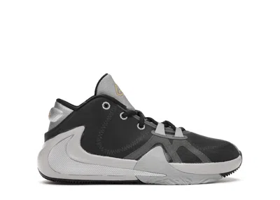 Pre-owned Nike Zoom Freak 1 Sneakers In Smoke Grey/metallic Silver/metallic Gold In Multi