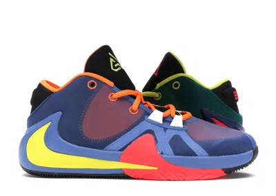 Pre-owned Nike Zoom Freak 1 What The Sneakers In Total Orange/dynamic Yellow/black