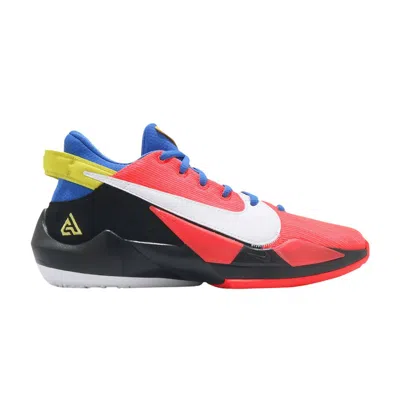 Pre-owned Nike Zoom Freak 2 Gs 'bright Crimson' | Orange | Kid's Size 4.5