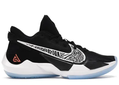 Pre-owned Nike Zoom Freak 2 Sneakers In Black/off Noir/white