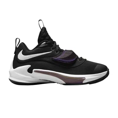 Pre-owned Nike Zoom Freak 3 Gs 'project 34' | Black | Kid's Size 4