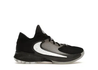 Pre-owned Nike Zoom Freak 4 Cookies And Cream Sneakers In Black/light Smoke Grey/university Blue