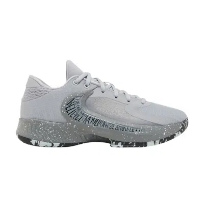 Pre-owned Nike Zoom Freak 4 Gs 'etched In Stone' | Grey | Kid's Size 7