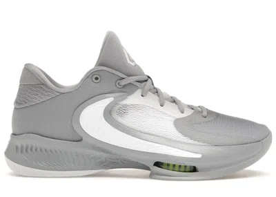 Pre-owned Nike Zoom Freak 4 Tb Sneakers In Wolf Grey/white