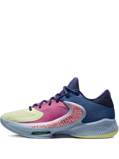 Nike Zoom Freak 4 "unbelievable" Sneakers In Blue