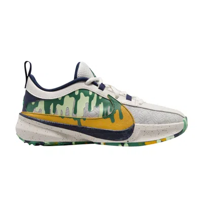 Pre-owned Nike Zoom Freak 5 Se Gs 'summer Camp Pack - Hometown Hero' | Grey | Kid's Size 4.5 In Gray
