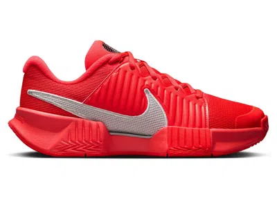 Pre-owned Nike Zoom Gp Challenge Pro Hc Premium Us Open (women's) Sneakers In Bright Crimson/metallic Silver