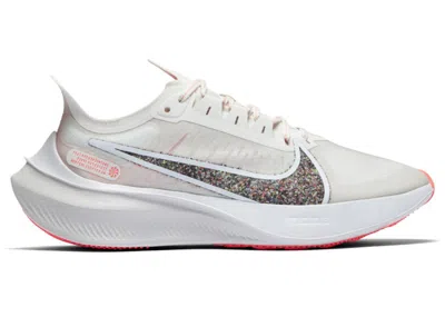Pre-owned Nike Zoom Gravity Summit (women's) Sneakers In White/grey/coral In Multi