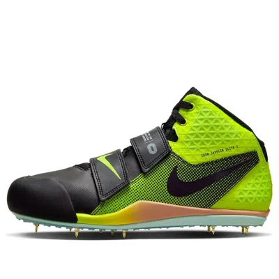 Nike Zoom Javelin Elite 3 'black Volt' In Multi