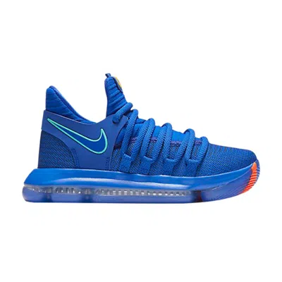 Pre-owned Nike Zoom Kd 10 Gs 'city Edition' | Black | Kid's Size 7
