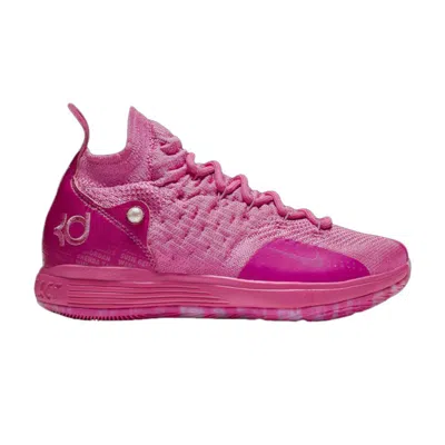 Pre-owned Nike Zoom Kd 11 Gs 'aunt Pearl' | Pink | Kid's Size 5.5