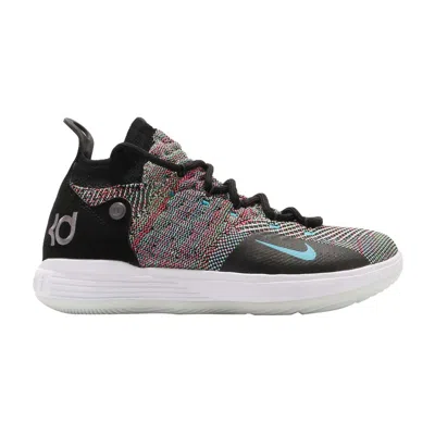 Pre-owned Nike Zoom Kd 11 Gs 'multi Color' | Black | Kid's Size 4