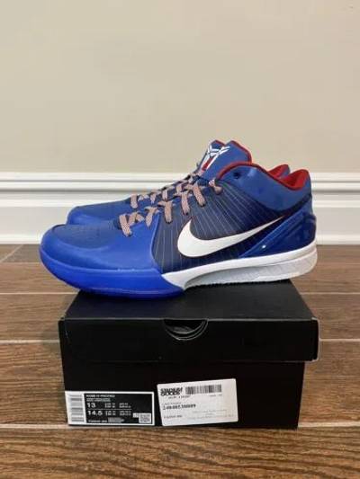 Pre-owned Nike Zoom Kobe 4 Protro 'philly' 2024 - Size 13 In Blue