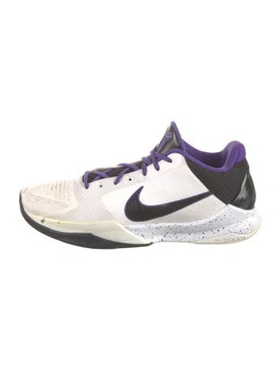 Pre-owned Nike Zoom Kobe 5 Athletic Sneakers In Blue