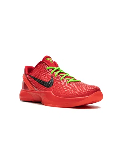 Nike Kids' Zoom Kobe 6 Protro "reverse Grinch" Sneakers In Red