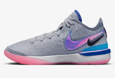 NIKE ZOOM LEBRON NXXT GEN DR8784-002 UNISEX WOLF GRAY BASKETBALL SHOES HAM526