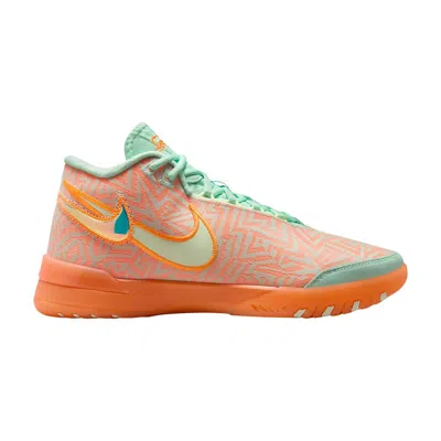 Pre-owned Nike Zoom Lebron Nxxt Genisus 'bright Citrus Mint Foam' | Orange | Men's Size 13.5