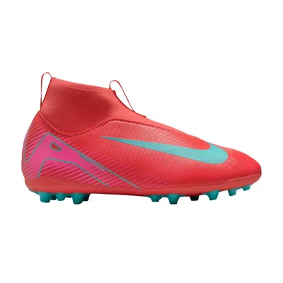 Pre-owned Nike Zoom Mercurial Superfly 10 Academy Ag Gs 'mad Energy Pack' | Red | Kid's Size 1