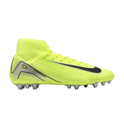 Pre-owned Nike Zoom Mercurial Superfly 10 Academy Ag 'mad Voltage Pack' In Green