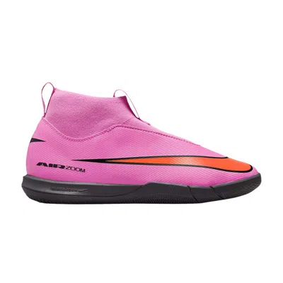 Pre-owned Nike Zoom Mercurial Superfly 10 Academy Ic Gs 'scary Good Pack' | Pink | Kid's Size 1.5