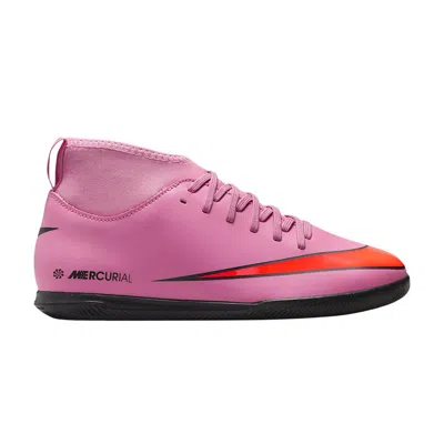 Pre-owned Nike Zoom Mercurial Superfly 10 Academy Ic Gs 'scary Good Pack' | Pink | Kid's Size 3
