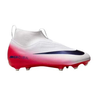 Pre-owned Nike Zoom Mercurial Superfly 10 Academy Lv8 Mg Gs 'fear Nothing Pack' | White | Kid's Size 6