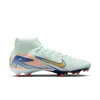 Nike Zoom Mercurial Superfly 10 Academy Mercurial Dream Speed Fg/mg Shoes In Barely Green/ Metallic Gold 
